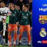Kylian Mbappé Leads Real Madrid to 2-1 Victory Over Barcelona in Thrilling El Clasico